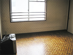 文化住宅2Kの遺品整理後