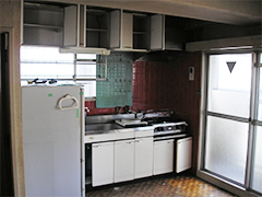 文化住宅2Kの遺品整理後