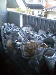 分譲マンションの遺品整理前