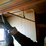 カーテンレール取り外し