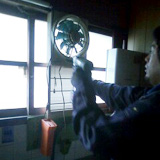 換気扇の取り外し